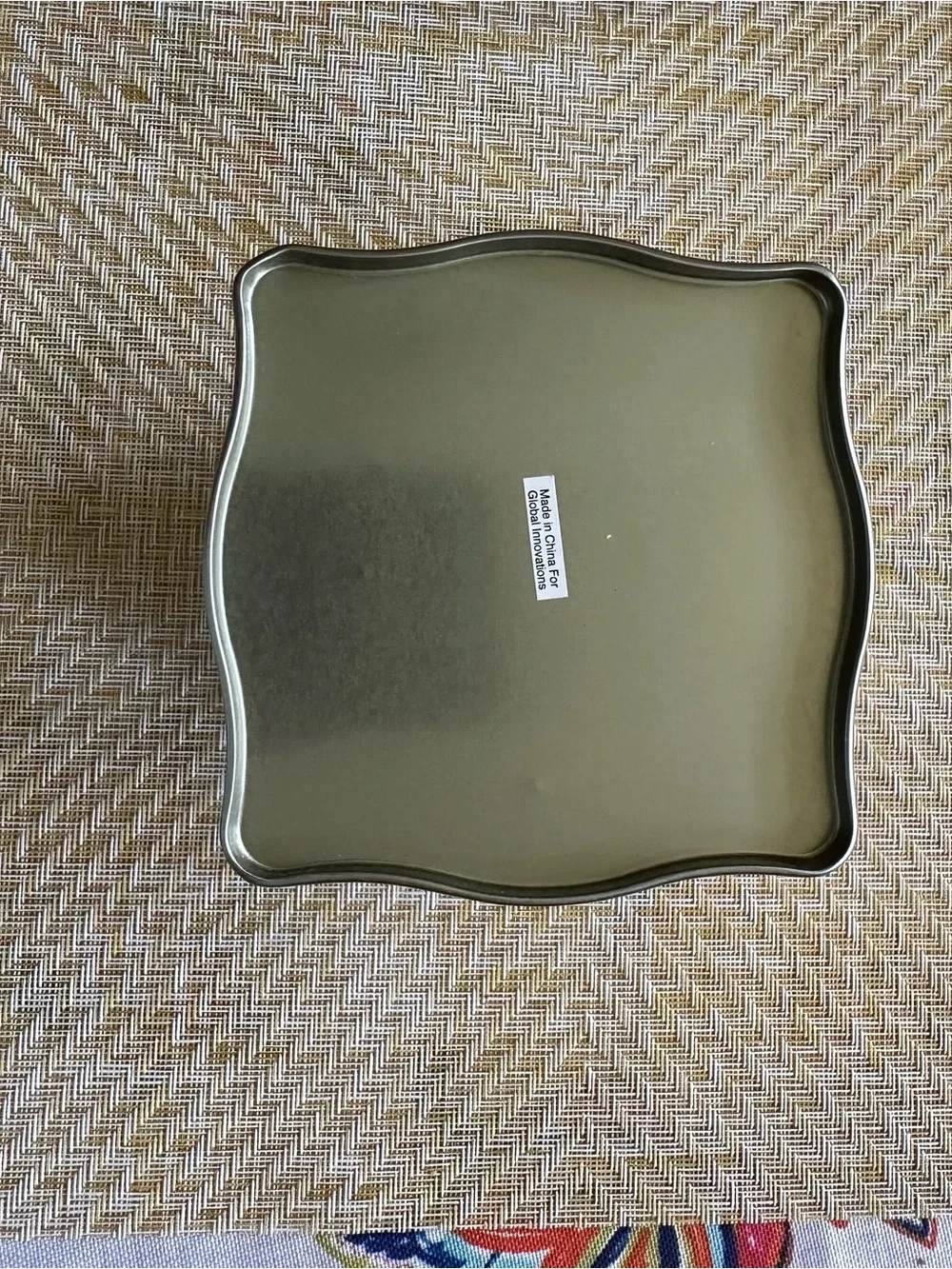 Decorative Cheetah Canister - Warm Earth Tones